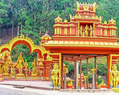 Scenic Sri Lankan landscape